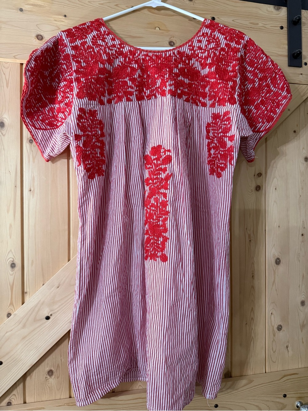 Buddy Love Red Embroidered Stripe Top - Picture 10 of 10